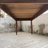 Turned leg cherry table 160cm