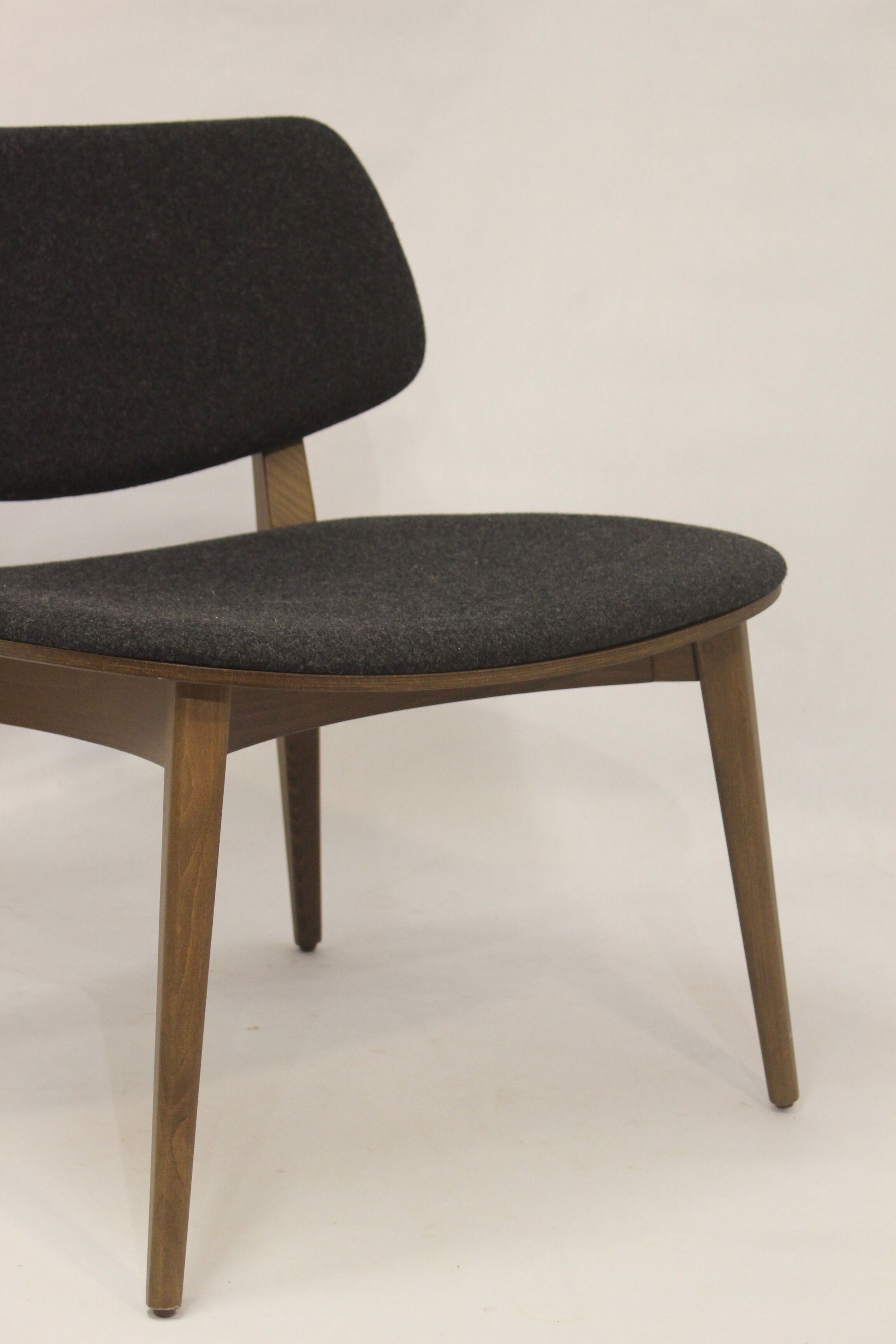 Beech wood armchair in perfect condition creation Emilio Nanni.