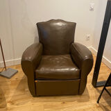 Paire de fauteuils club
