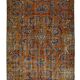 Tapis Oushak Vintage – Couleurs Vibrantes & Motifs Dynamiques, 160 x 277 cm
