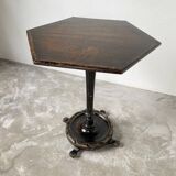 1900 lion paw pedestal table