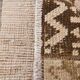 Pale Red Brown Hallway Vintage Runner Rug, 63x356Cm