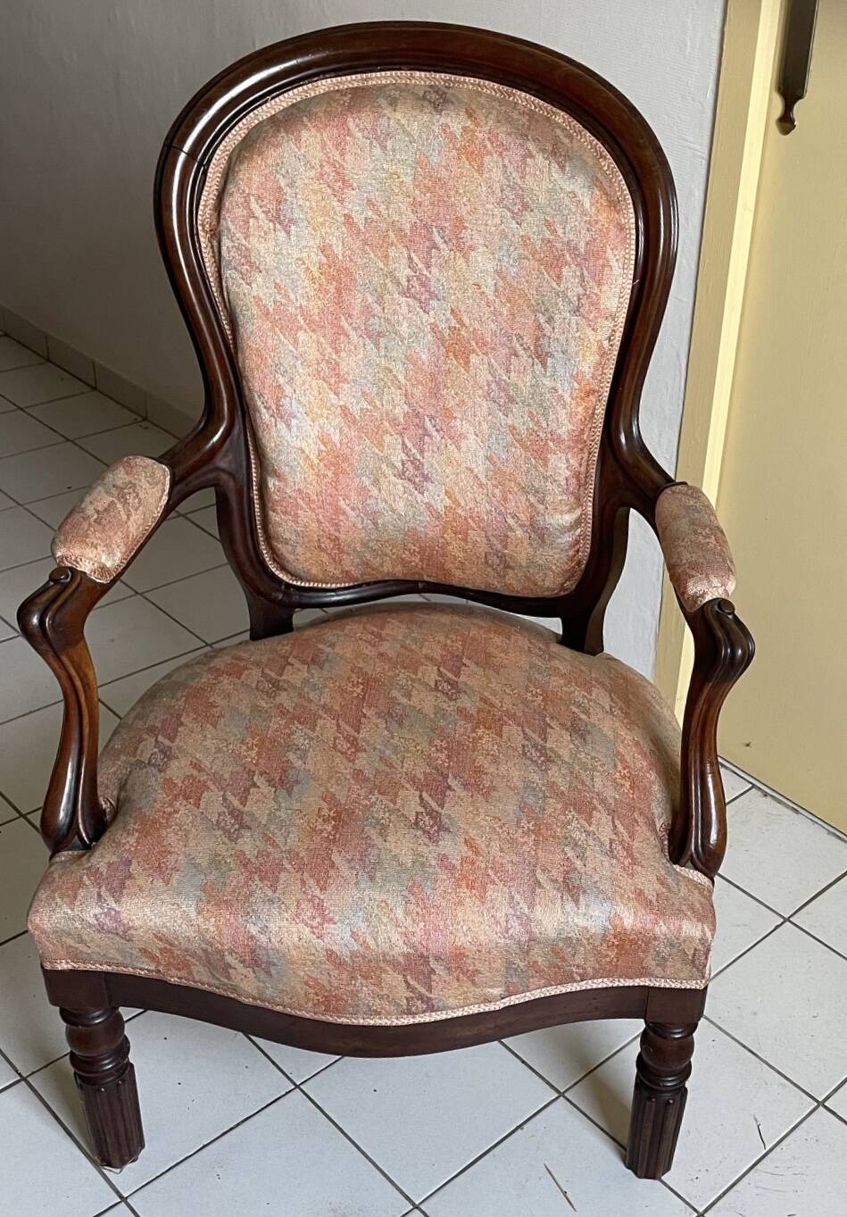 19th century bergère armchair