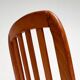 Set of 6 Danish wooden chairs by Dyrlund, 1960s