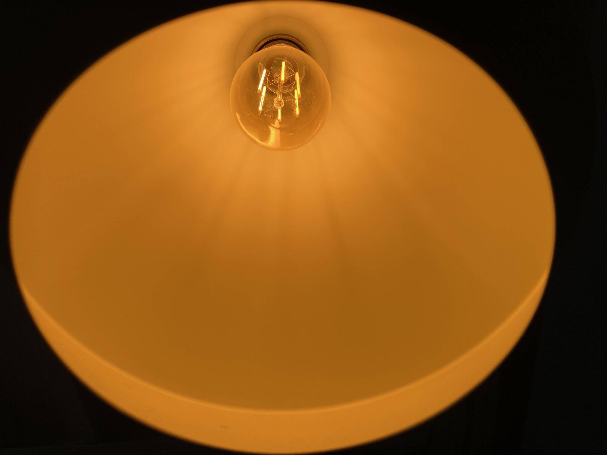 5 lampshade suspensions made and Girard Sudron LED filament bulbs