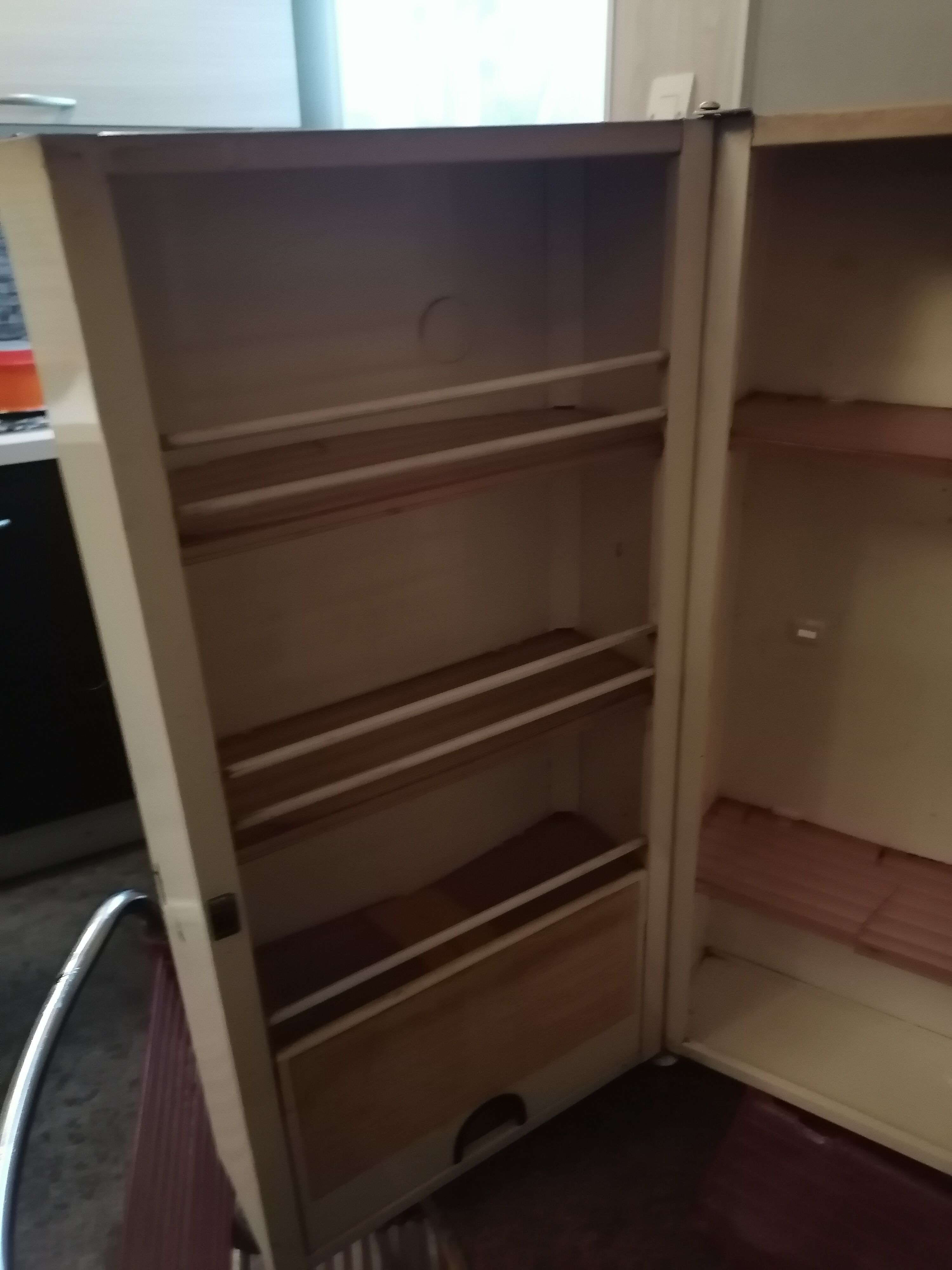 Pharmacy cabinet mu00e9tallique double nightingale 1960 1970