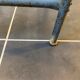 Nicolle industrial architect high chair swivel up adjustable metal gray 1950
