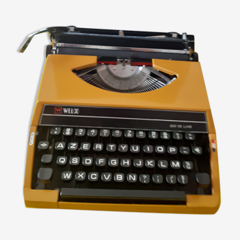 Machine à écrire Welco 200 de luxe