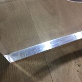 Michel Dumas Plexiglas coffee table circa 1970