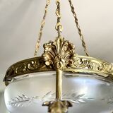 Large 1900 neoclassical chandelier