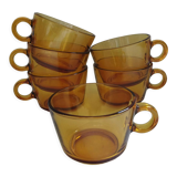 6 vintage Vereco cups