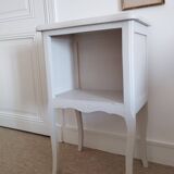 Farrow & Ball Painted Wood Bedside Table / Side Table / End Table