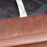 Pair of armchairs and De Sede sofa in cognac leather from the 70s/80s