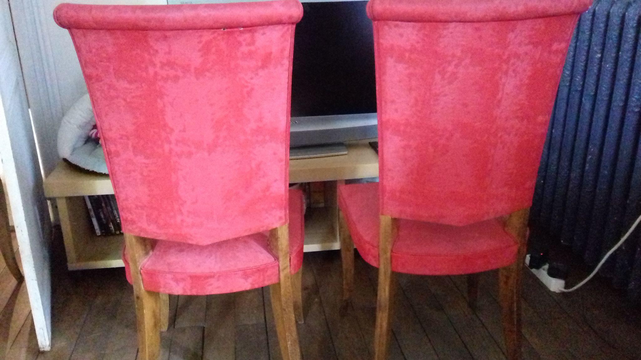 6 chaises skaï