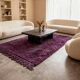 Authentic handwoven Berber rug, size 2/3 m.
