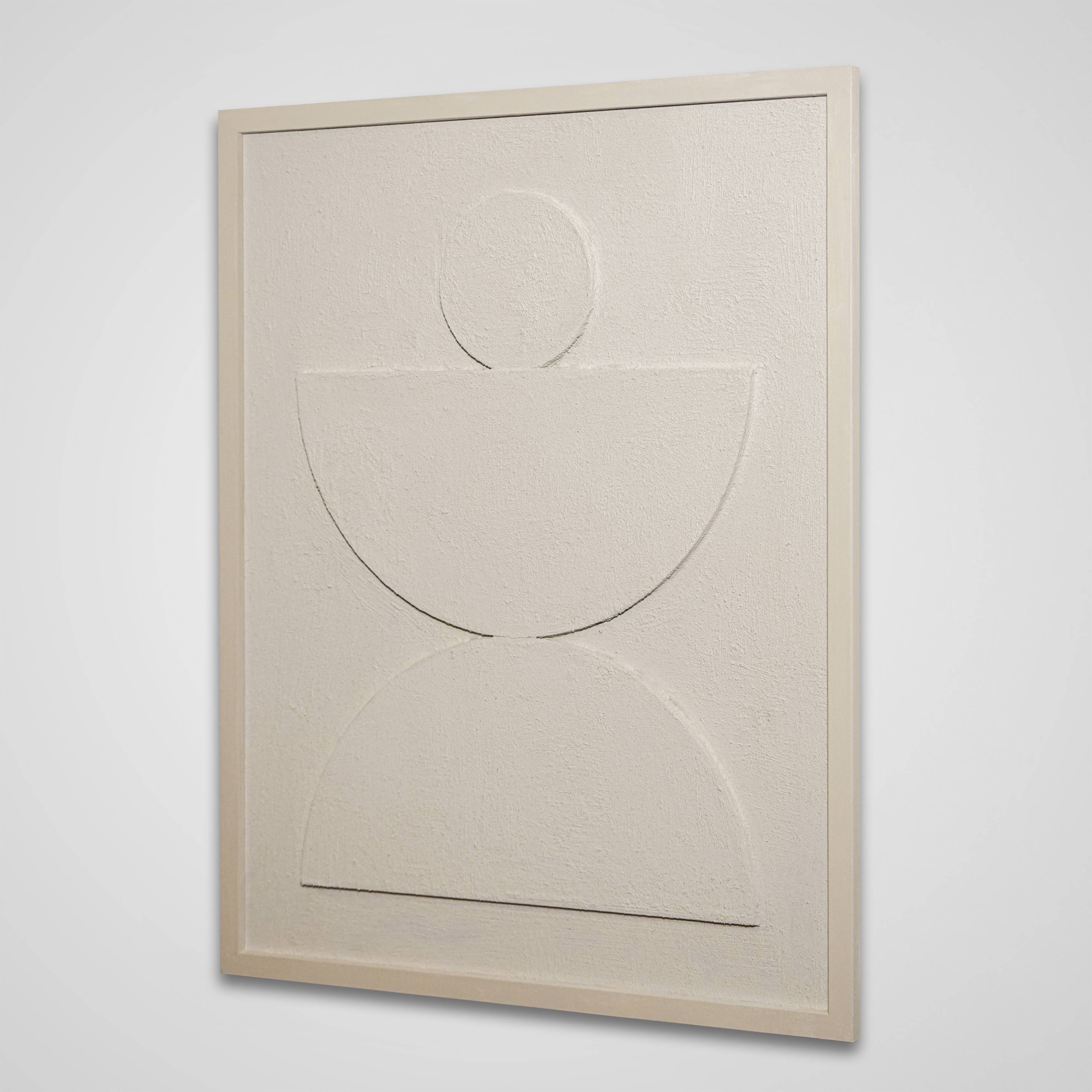 Minimalist relief table W01