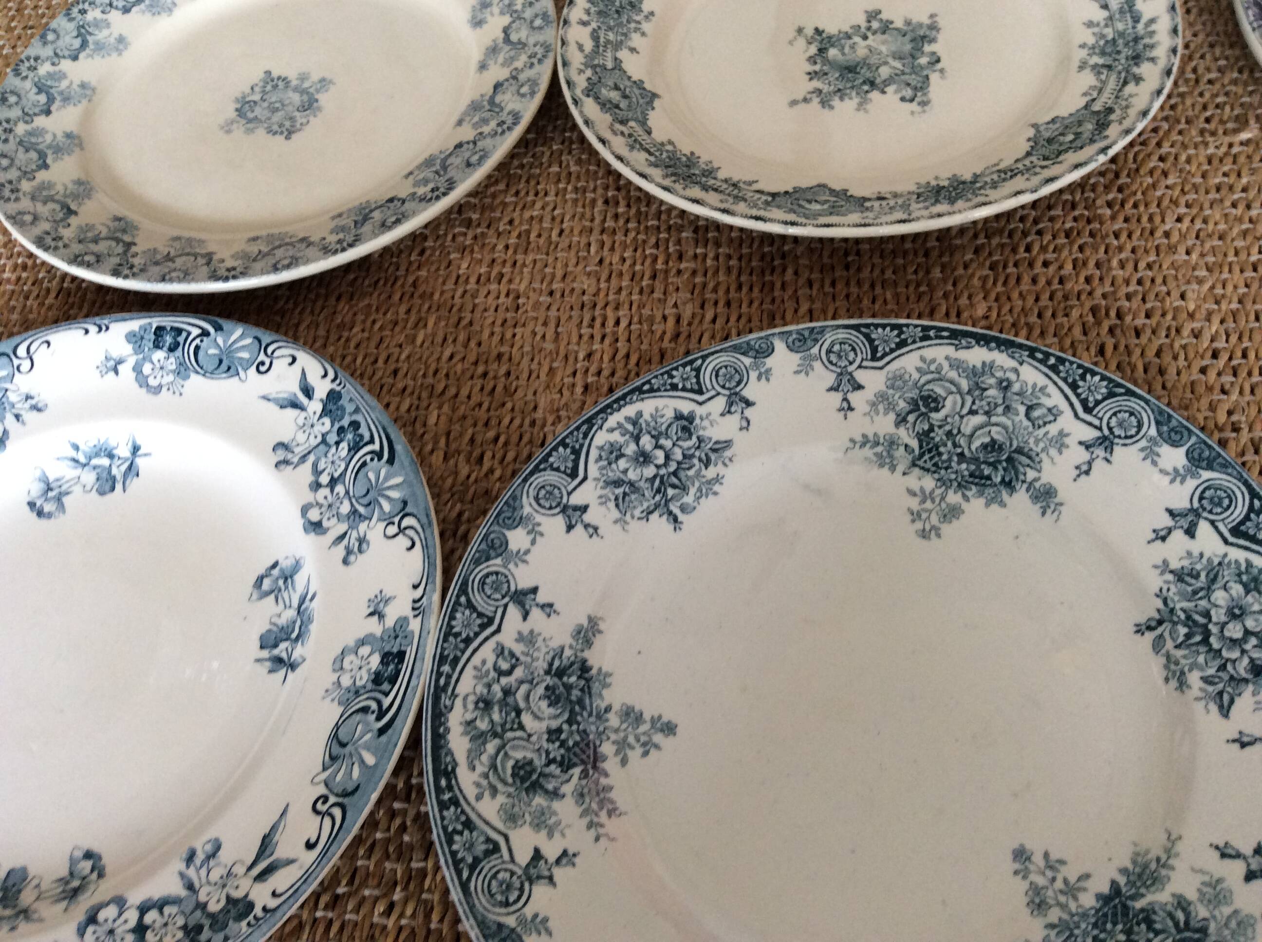 6 Terre de Fer flat plates