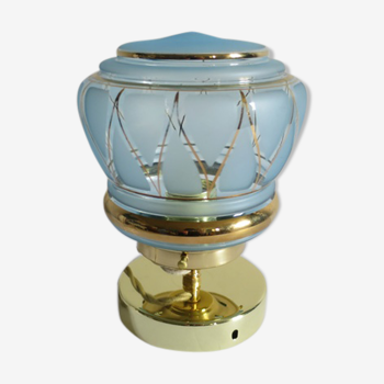 Globe lamp sky blue