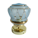 Lampe globe bleue ciel