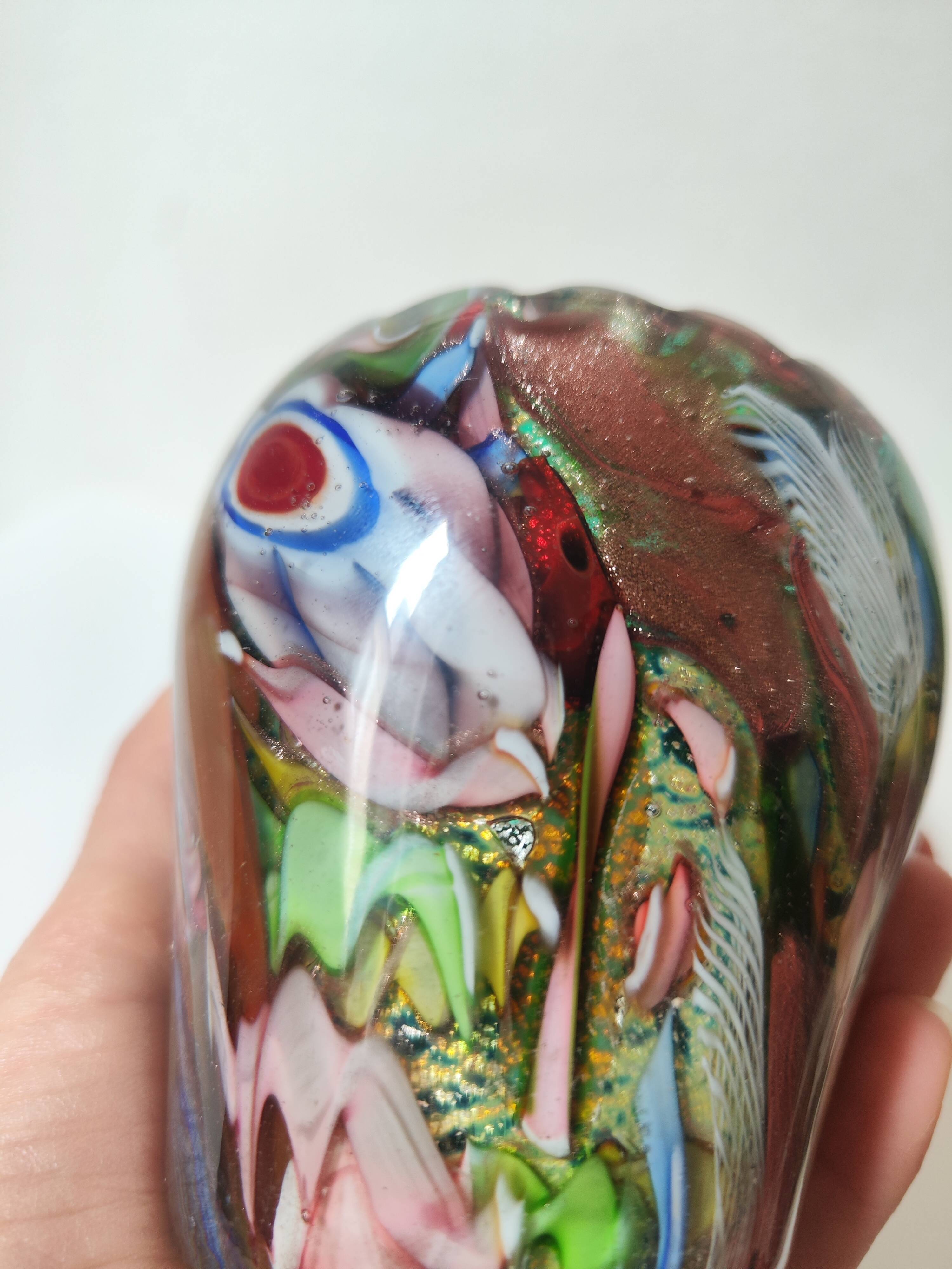 Millefiori vase Murano 1960