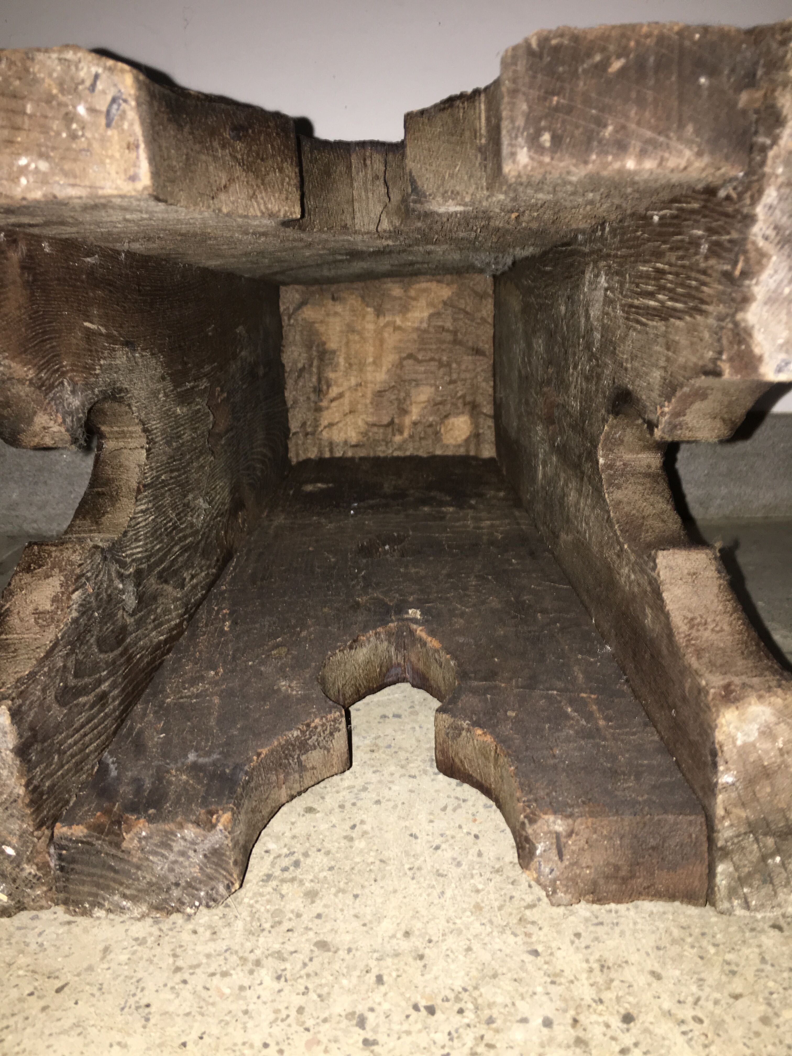 Medieval castle stool