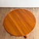 Table ronde extensible en teck de Dyrlund, Danemark