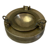 Brass porthole ashtray
