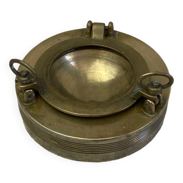 Brass porthole ashtray