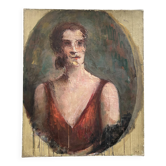 Tableau, old portrait