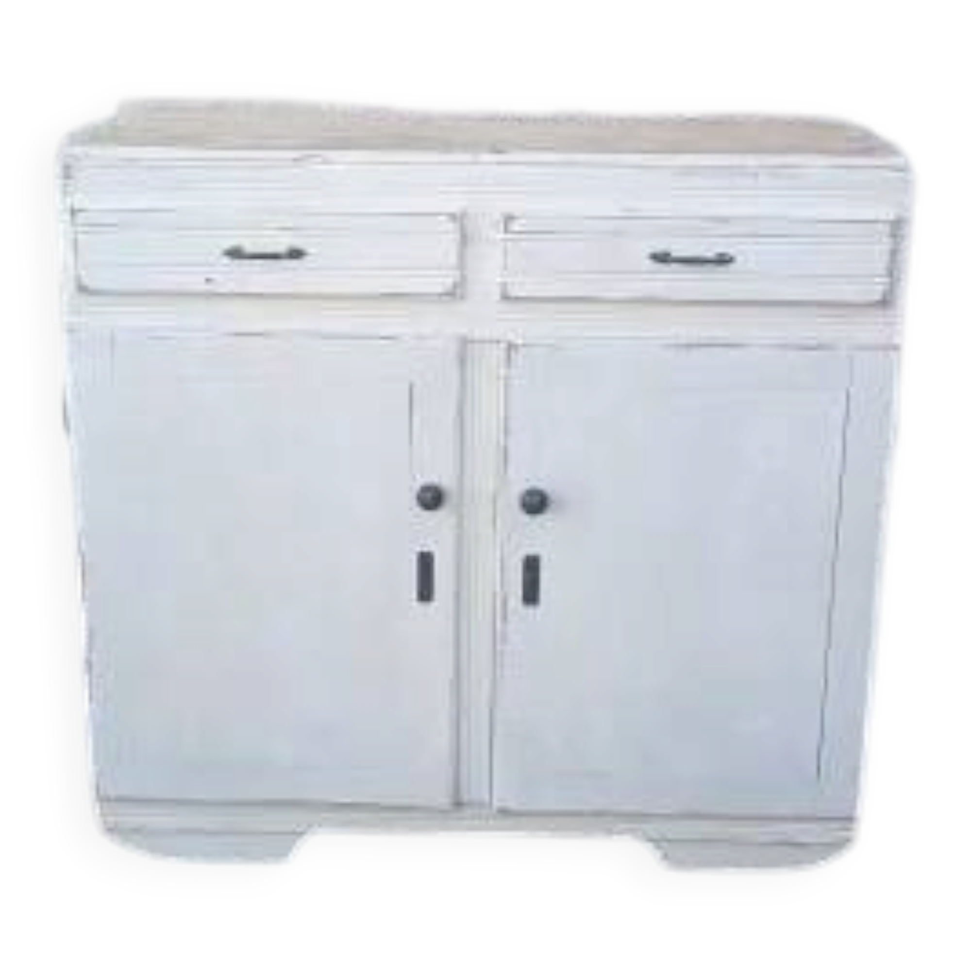 Buffet vintage white