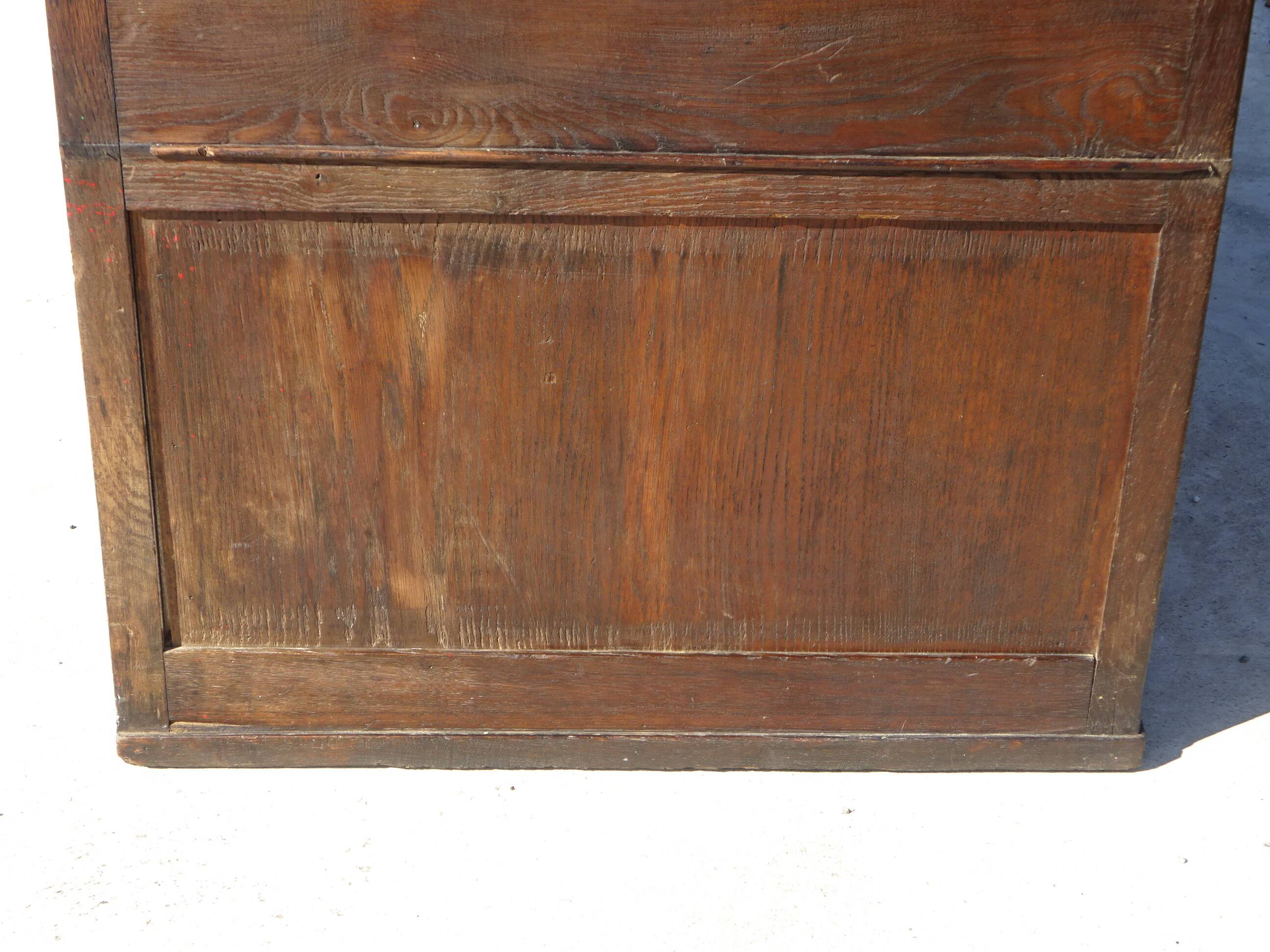 Office furniture, old glove maker's table.