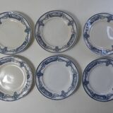 Terre de fer 6 medallion flat plates