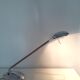 Desk lamp - incm , elea- contemporary design - chrome metal & wood - 1990