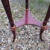 Antique Louis XVI style side table with marble top