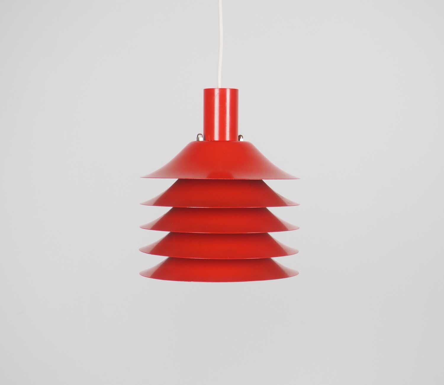 Set of 2 danish hanging lamp 1970