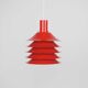Set of 2 danish hanging lamp 1970