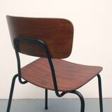 1960s plywood chair industrial design