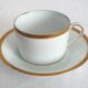 2 cups with saucers Charles Haviland, mid 20th century