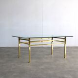 vintage coffee table | table | hollywood regency