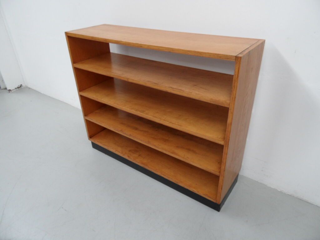 Vintage school open bookcase 1960's