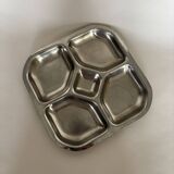 Vintage stainless steel plate