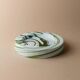 Vintage Murano glass bowl in green tourbillon - Sergio Asti for Venini - Ashtray or bowl - Italy 1970s - Timeless table decoration, gift idea