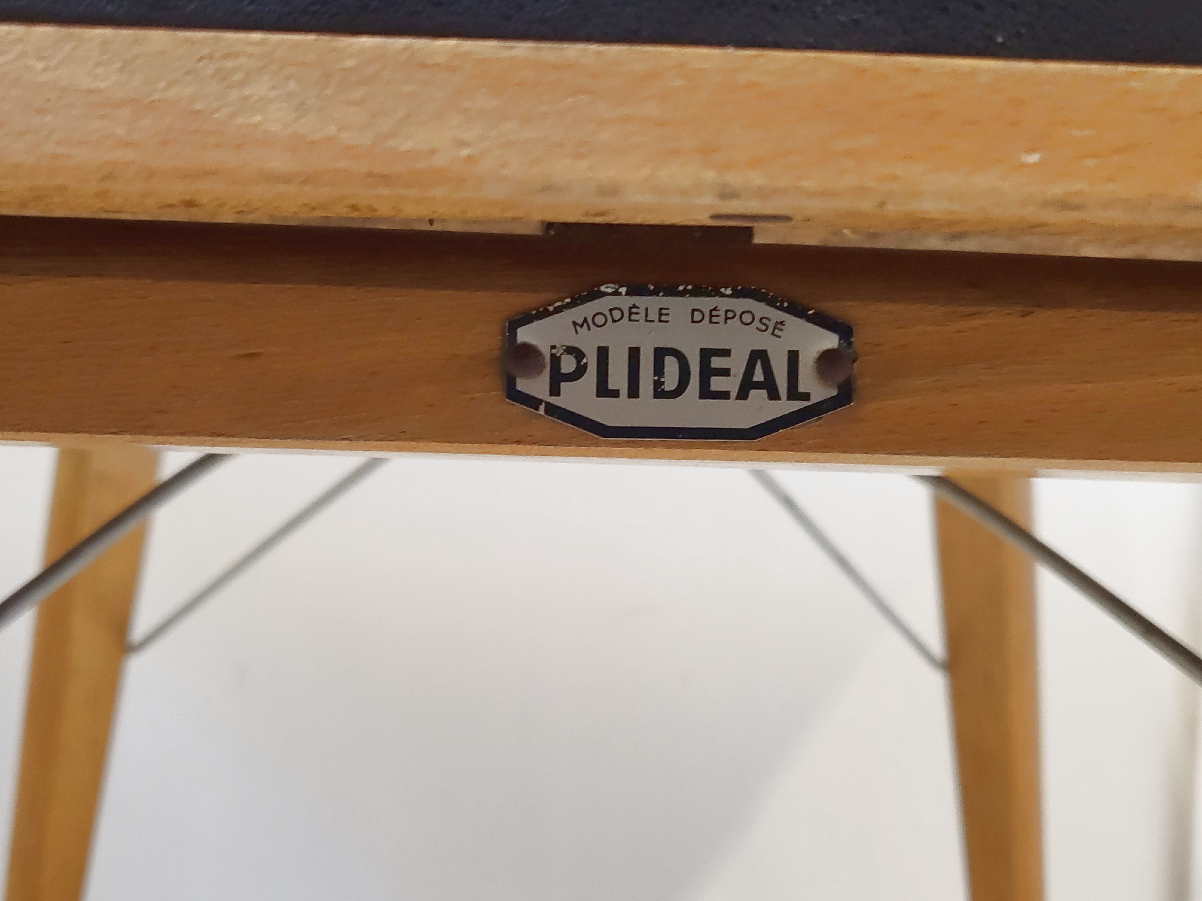 Vintage folding coffee table 1950