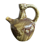 Ceramic pitcher signed Pegomas