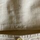 19th country pillowcase in raw linen canvas