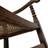 Art Deco chair minimalist oak wicker minimalist design