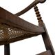 Art Deco chair minimalist oak wicker minimalist design