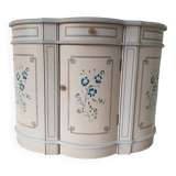 Half-moon console