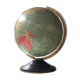 Ancien globe terrestre US années 50