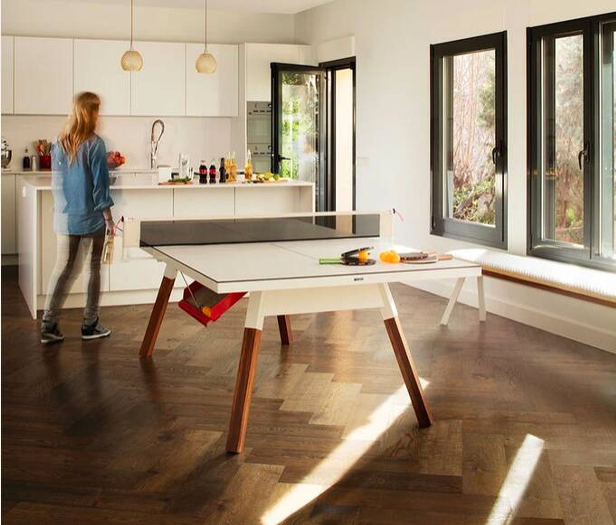 RS Barcelona table design "You & Me" – Chic signature piece for the living room.